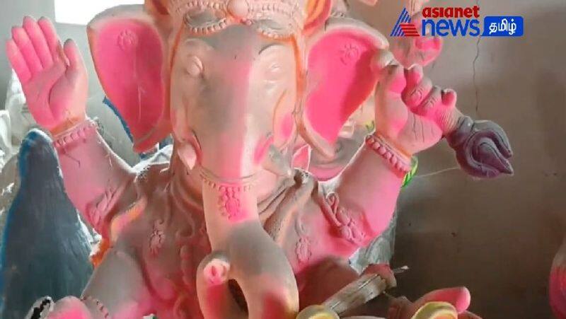 Ganesh Chaturthi! - Idols production work is busy!