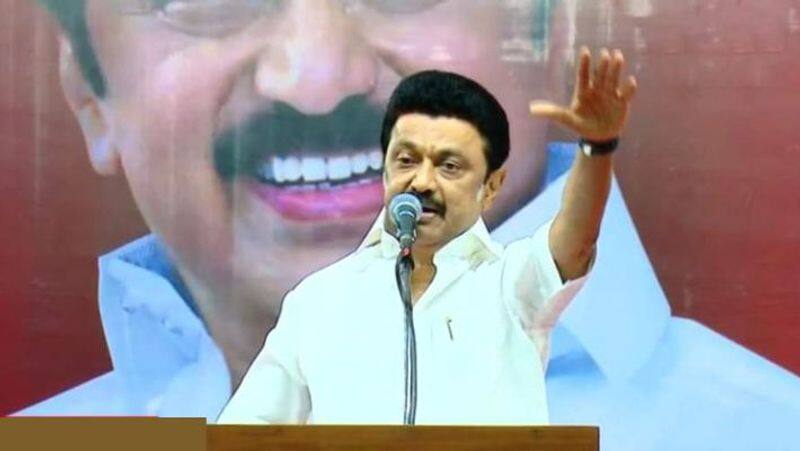 Cm mk stalin against speech about bjp and admk at pollachi