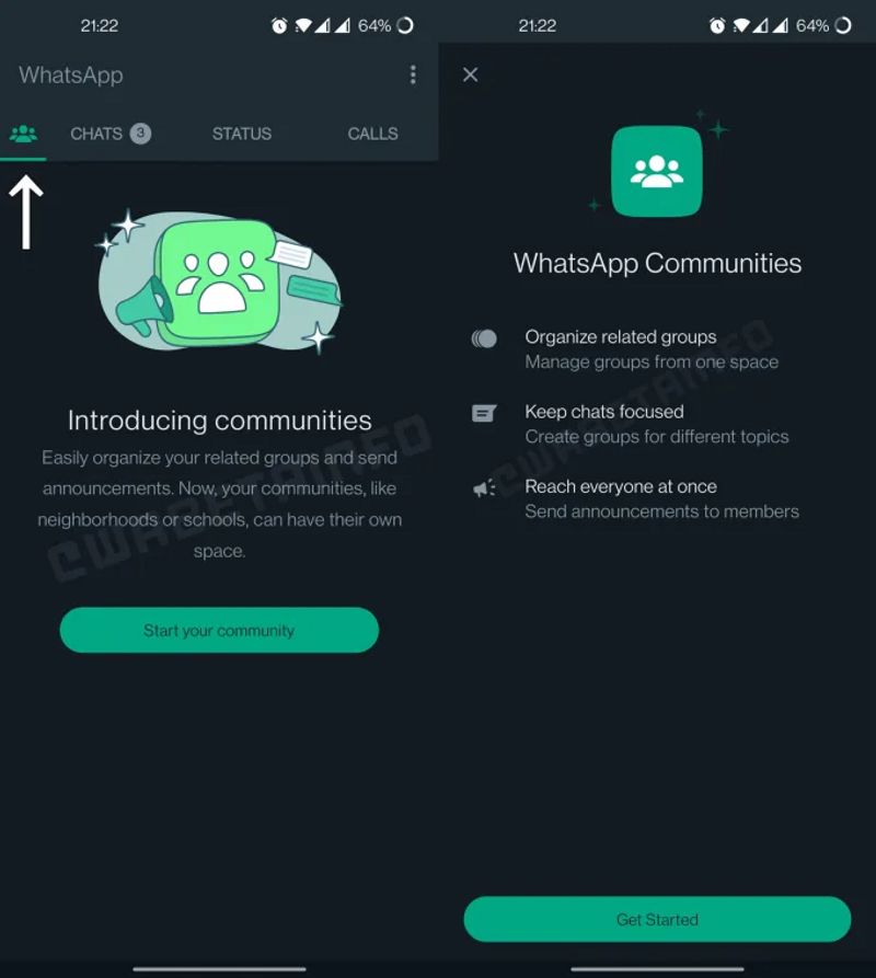 How to create and use WhatsApp Communities