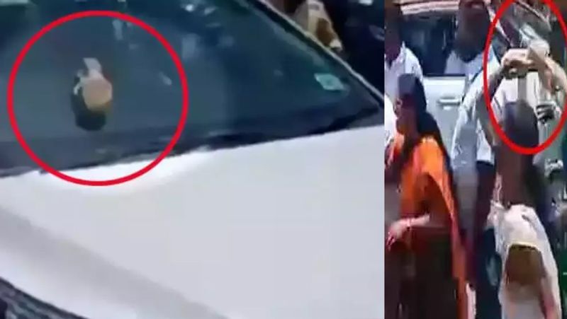 Bail denied to woman who threw shoe at minister palanivel thiagarajan car