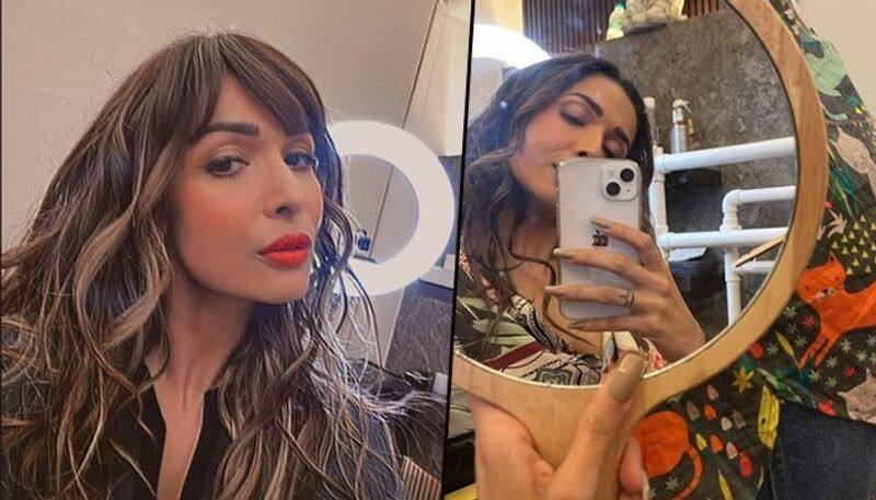 Malaika Arora looks stunning in fringes; 48-year-old diva gets a new look (PICTURES) RBA