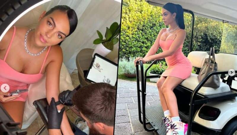 Cristiano Ronaldo's partner Georgina Rodriguez gets inked; shows off curves in body-hugging mini dress snt