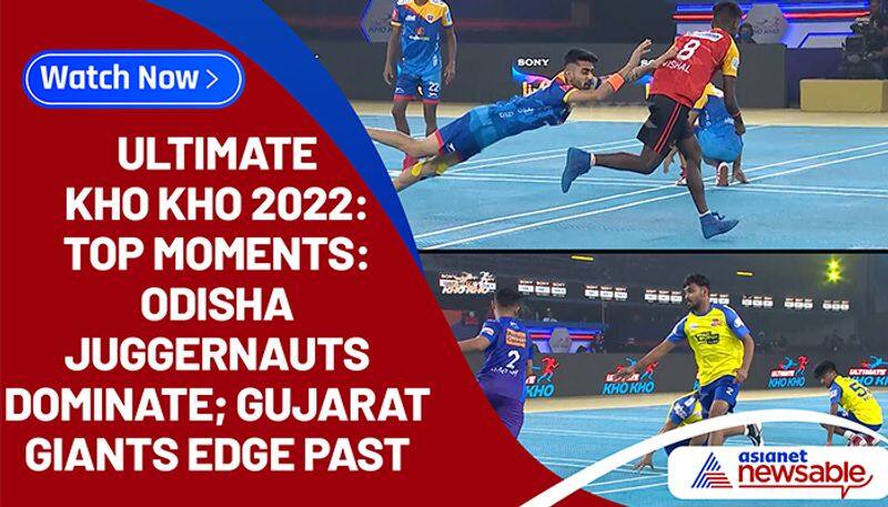 Ultimate Kho Kho 2022, Top Moments: Odisha Juggernauts dominate against Telugu Yoddhas; Gujarat Giants edge past Rajasthan Warriors-ayh