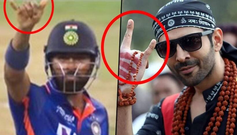 Hardik Pandya shows off his swag on the ground by copying Kartik Aaryan’s Bhool Bhulaiyaa 2 signature step 