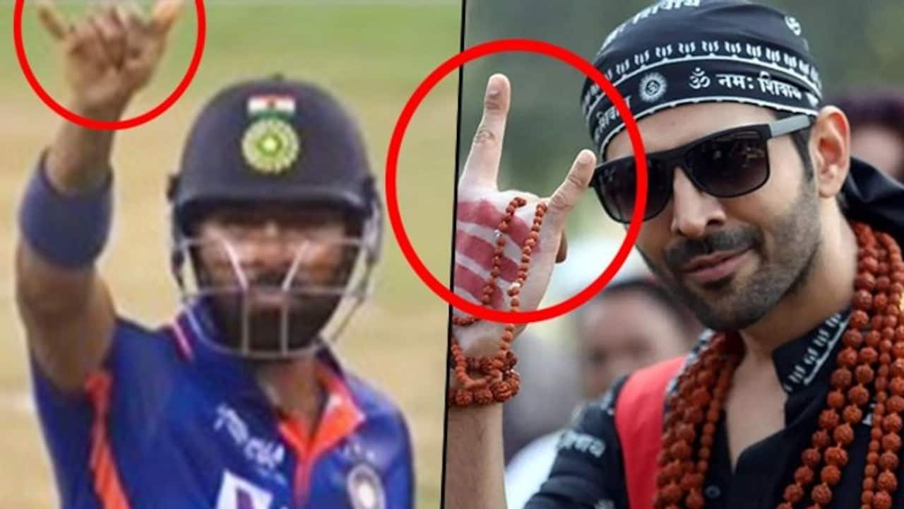 Hardik Pandya shows off his swag on the ground by copying Kartik Aaryan’s Bhool Bhulaiyaa 2 signature step 