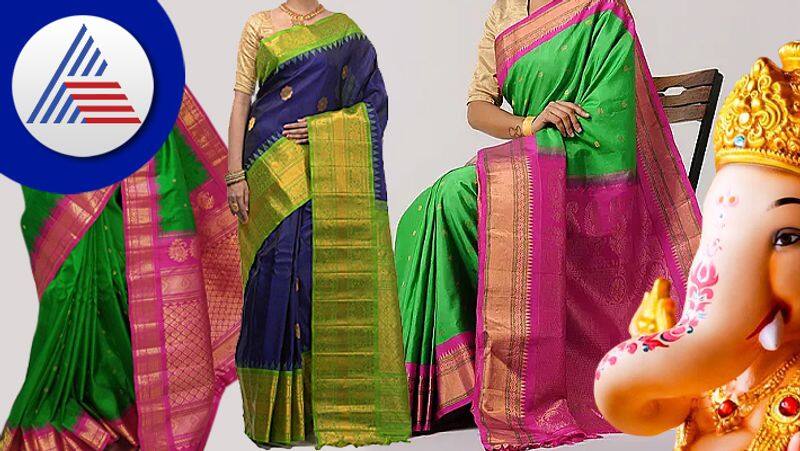 festive fashion tips saree combination for Ganesha chaturthi