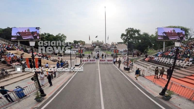 ncc cadets of vajra jayanti yatra visited wagah attari border