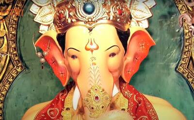 First Look: Lalbaugcha Raja arrives with a glimpse of Ram Mandir