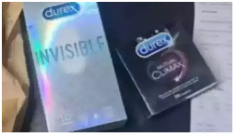 man orders ice cream and chips gets a two condom packets from swiggy