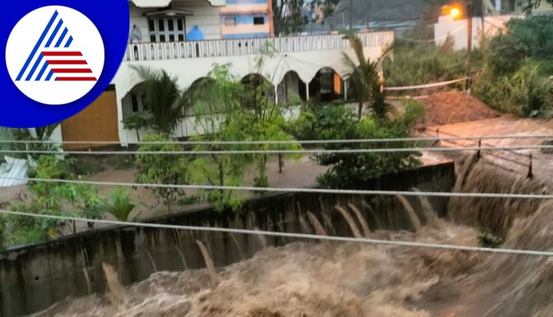 Ramanagara Submerged As Lakes Overflows Heavy Rains Bengaluru Mysuru Highway Flooded Cm Basavaraj Bommai Visit gvd