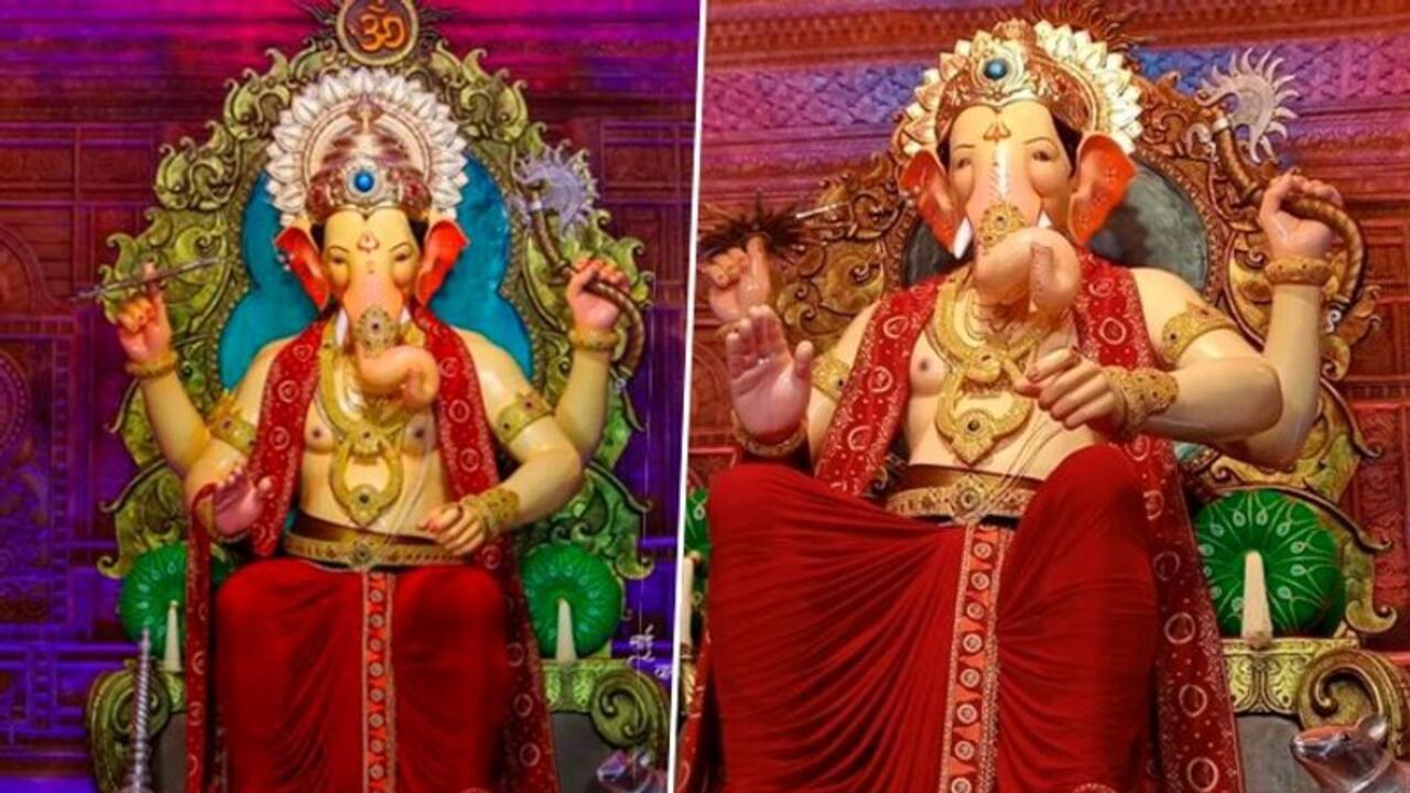 Photo Courtesy: Lalbaugcha Raja's Instagram Photo Courtesy: Lalbaugcha Raja's Instagram