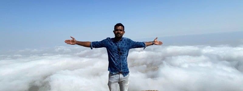 Deshantharam on jabal Samhan in Salalah by Sudheer khan