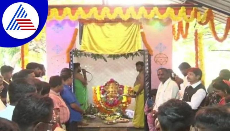 Muslim Person Who Build Ganesh Temple at School in Kolar grg