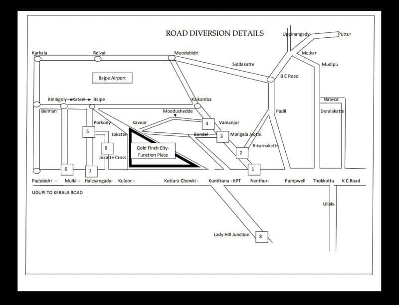 Route Change in Mangaluru on September 2nd Due to PM Narendra Modi Convention grg