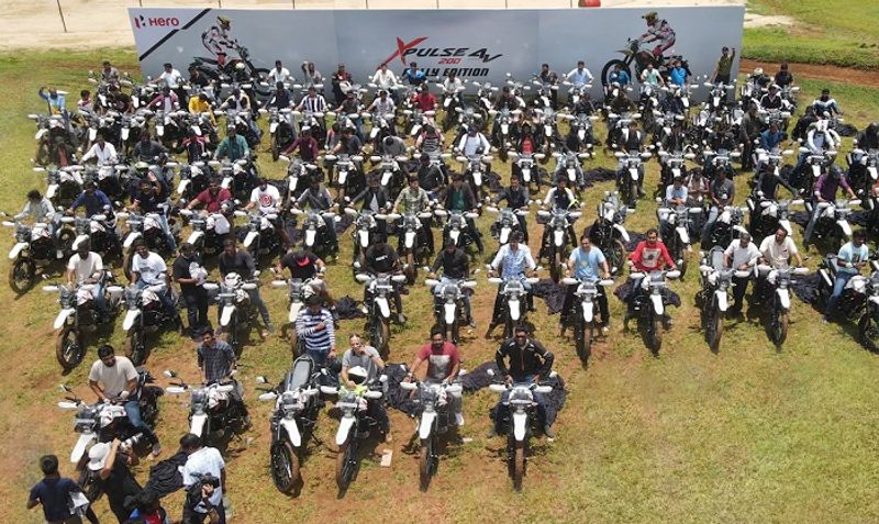 Hero motocorp opens first of xpulse experience center in Bengaluru ckm 