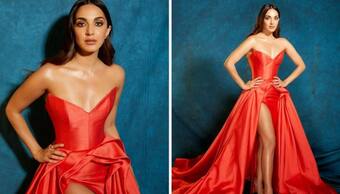 HOT PICTURES: Kiara Advani shows off sexy legs in a slit gown
