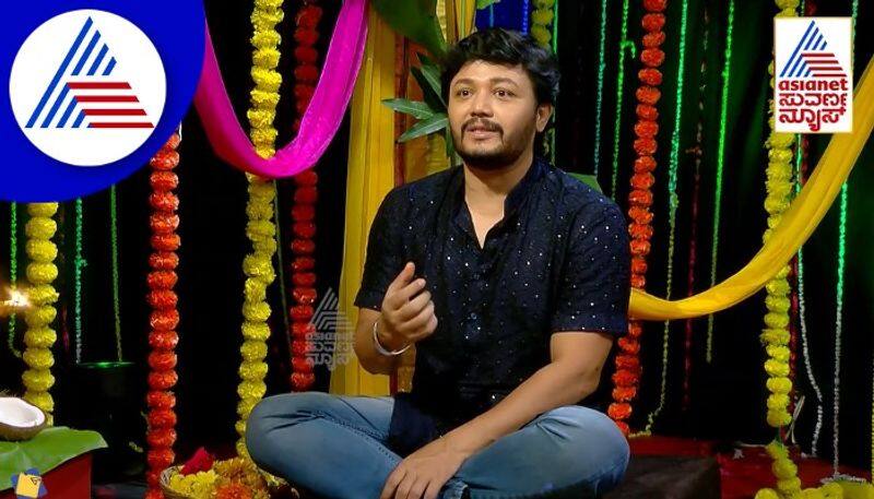 Kannada actor Ganesh celebrates Ganesh Chaturthi with Asianet Suvarna news vcs