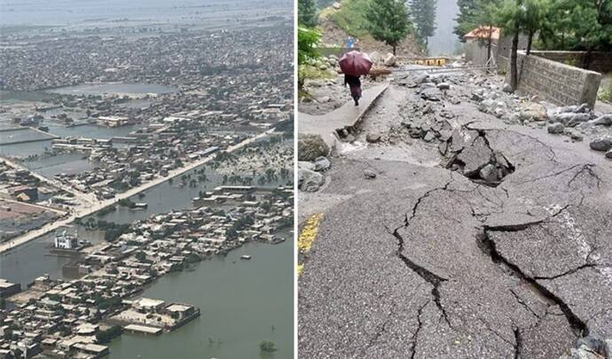 पाकिस्तान में डूबा UK के बराबर का एरिया, फिर भयंकर बारिश-बाढ़ का खतरा, ग्लोबल वार्मिंग को लेकर बढ़ा ALERT