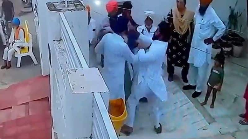 Punjab AAP MLA Baljinder Kaur slapped by husband after heated argument, video goes viral.