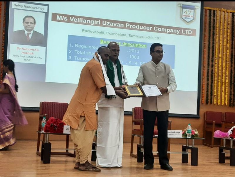 Velliangiri Uzhavan bags FPO award