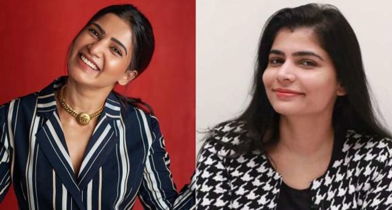 samantha and Chinmayi funny video goes viral mma