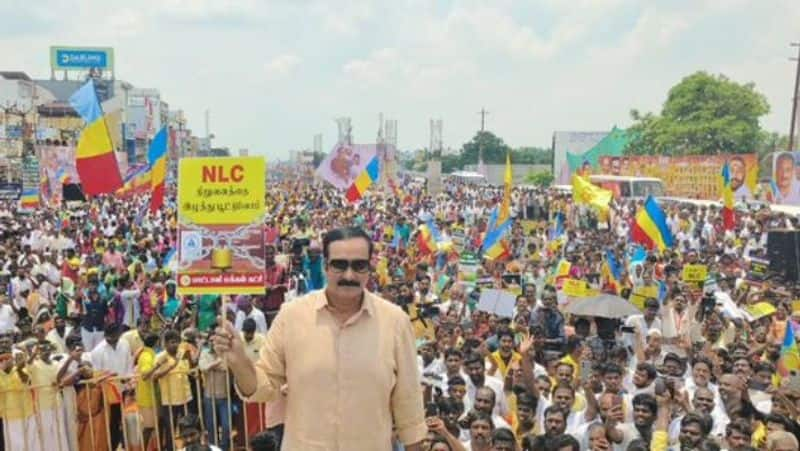 Anbumani condemned the filing of a case against the women involved in the NLC protest