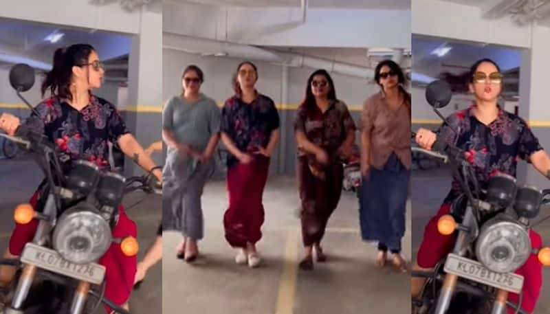 actress bhavana share dance video with her friends