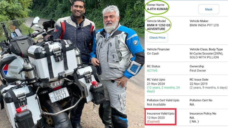 Actor Ajith Kumar water crossing video goes viral