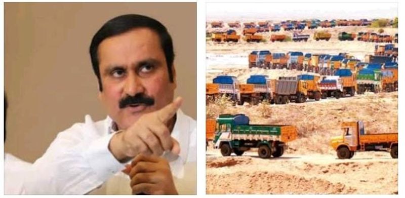 Tamilnadu government should crack down on sand robbers.. Anbumani Ramadoss tvk