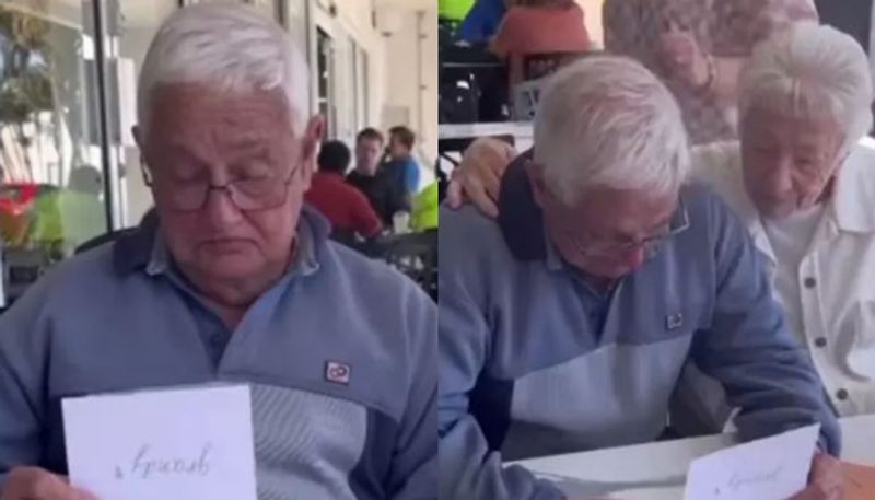 Woman asks grandfather to walk her down the aisle on wedding day