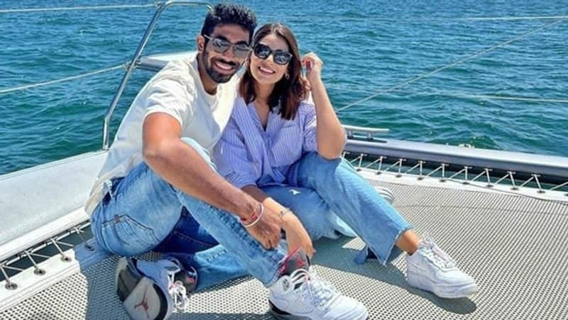 Jasprit Bumrah wife Sanjana Ganesan strong counter to netizen, who tried to troll her