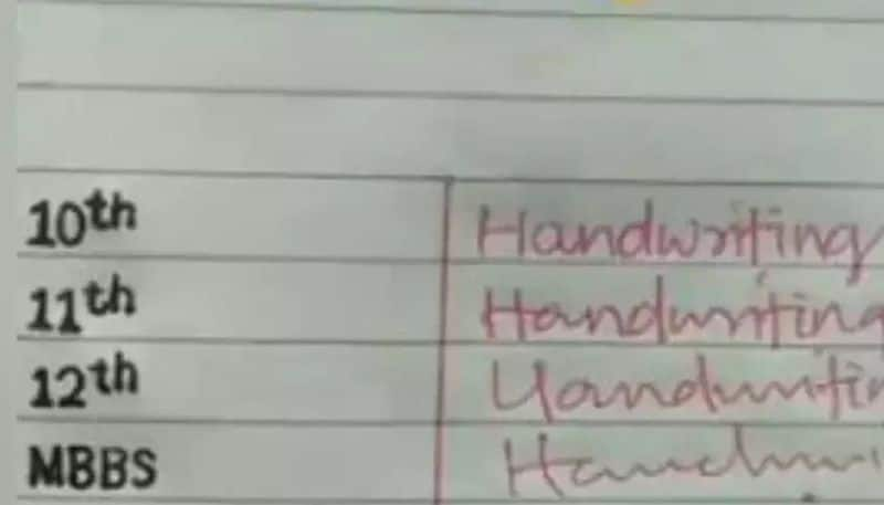 hilarious about about doctors handwriting 