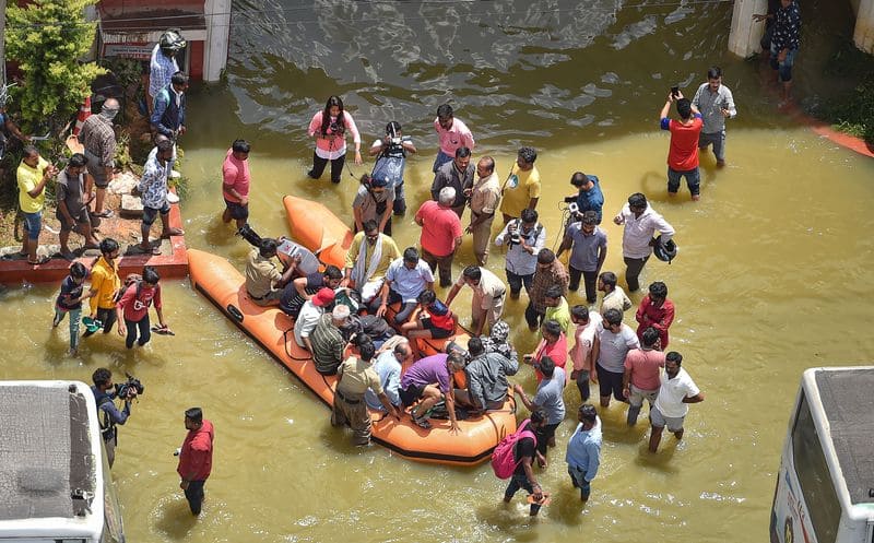 Bengaluru floods  photo story 