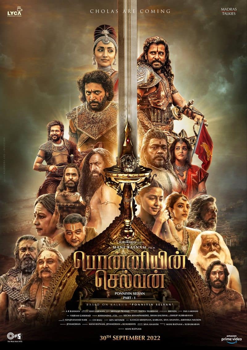 Maniratam and Ar Rahman's Ponniyin Selvan Trailer released