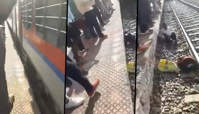 Train passes over passenger at UP's railway station; Find out what happens next