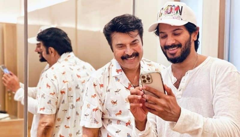 dulquer salmaan wishes mammootty happy birthday rare pics of both