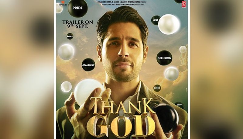 Sidharth Malhotra first look from Thank God revealed trailer to drop on Friday drb