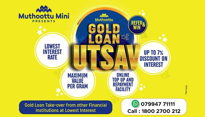 Muthoottu Mini Financiers presents Gold Loan Utsav with exciting festive offers