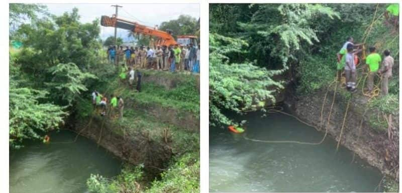 3 youths were killed in a car that fell into a well in Coimbatore