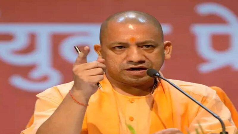 Yogi Adityanath said, "Modi proud of his background, unlike Nehru."