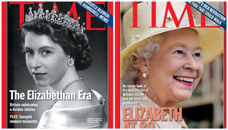 queen Elizabeth time magazine cover girl in the age of three