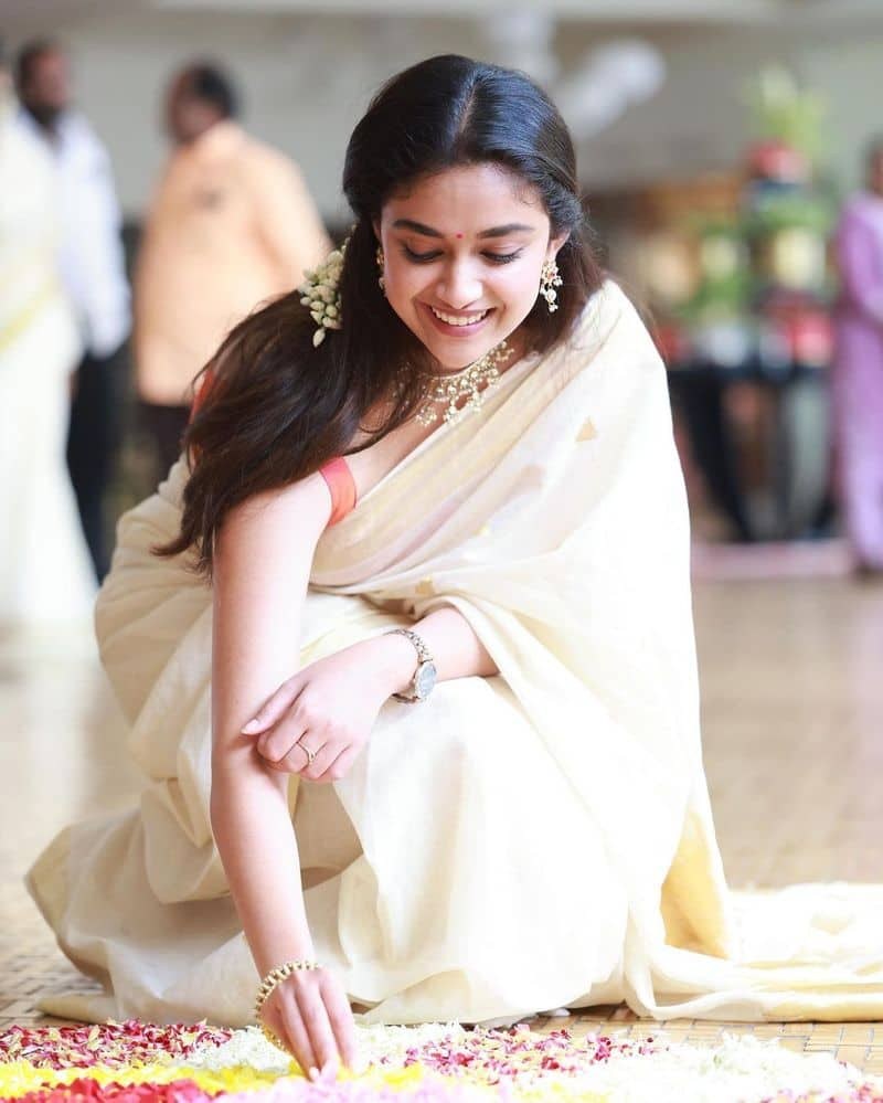 Is Keerthy Suresh marrying a school friend clarification from the actress mother Menaka