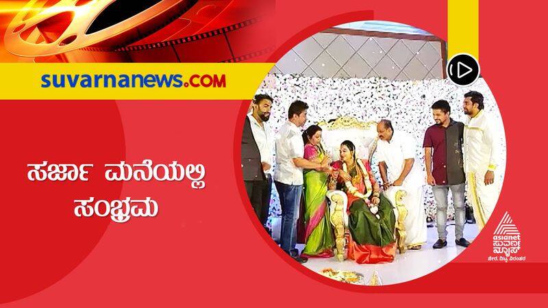 kannada Actor Dhruva sarja wife baby shower photos viral sgk 