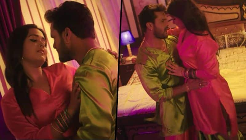 Bhojpuri SEXY video: Khesari Lal Yadav and Kajal Raghwani's BOLD bedroom romance song goes viral  (WATCH) RBA