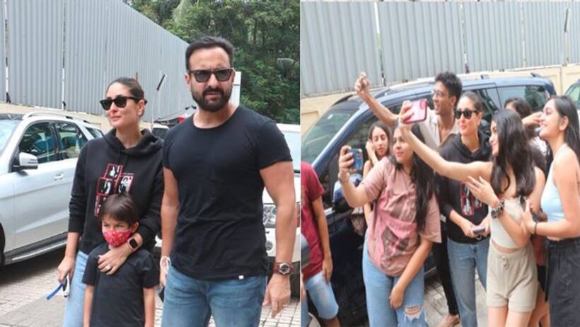 करीना कपूर खान, सैफ अली और तैमूर पहुंचे रणबीर कपूर  आलिया भट्ट की ब्रह्मास्त्र  देखने, ऐसा रहा रिएक्शन