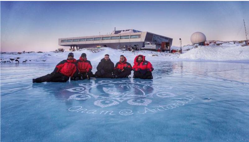 Onam Celebration in Antarctica