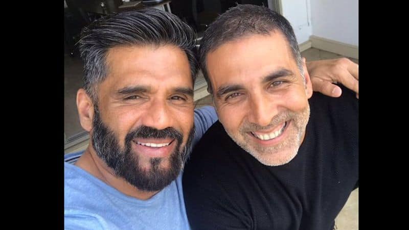 I was not insecure of Akshay kumar says Suniel Shetty vcs 