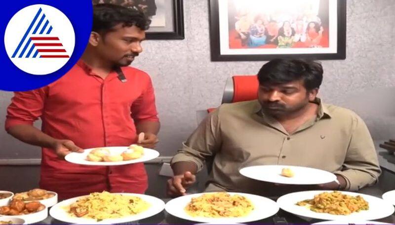 Fan cooks 43 type of non veg dishes to actor Vijay sethupathi vcs