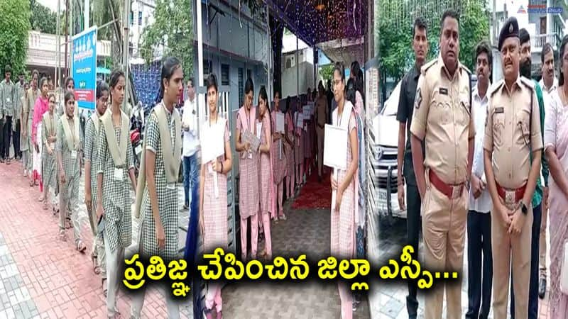 students take an oath against suicides, takes out a rally in promoting awareness against suicides