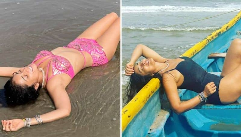 Sexy at 40 5 bold pics of Shriya Saran in swimwear ahead of her birthday drb